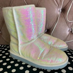 Sequin Iridescent UGG Boots